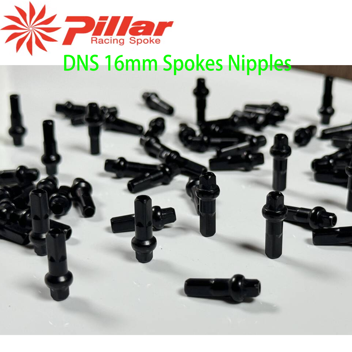 Spoke Nipple Brass - Pillar DSN Bisiklet Nipelleri 14G 16mm