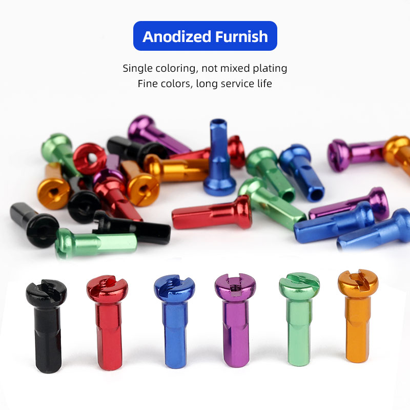 Alüminyum alaşım bakır bisikle - Spoke Nipple Brass incelemesi ve fiyatı